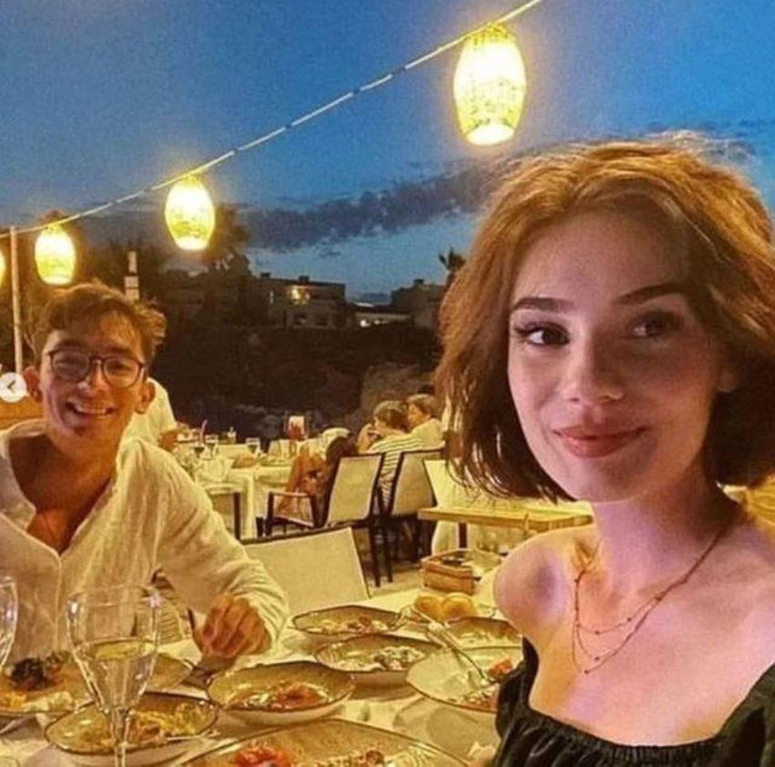 Mete Gazoz'un sevgilisi sosyal medyayı salladı! 'Eros Mete'yi kalbinden vurmuş'