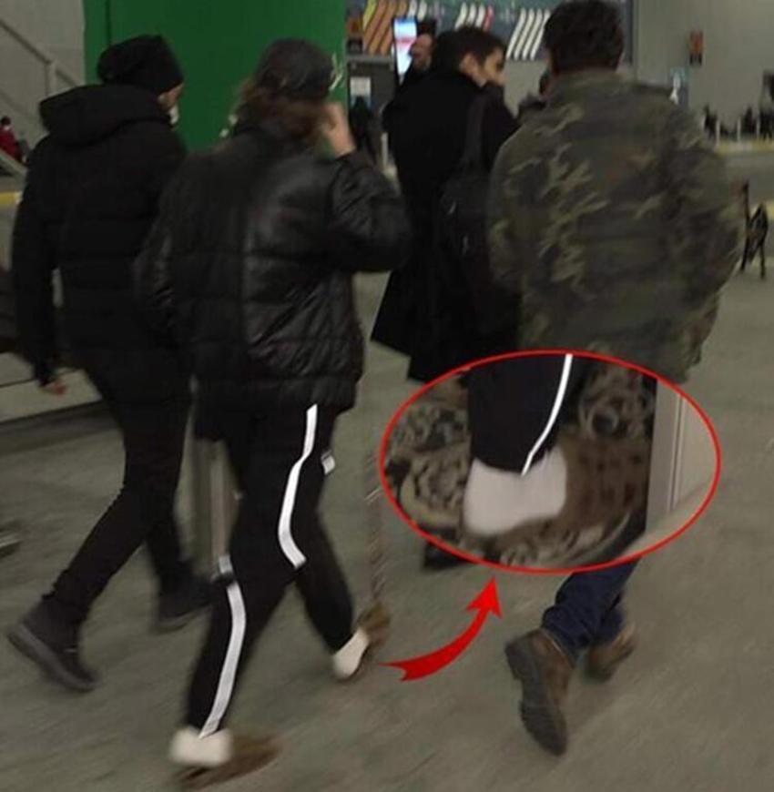 Terlikleri ve beyaz çorabı olay olan Serenay Sarıkaya'dan ilk açıklama!
