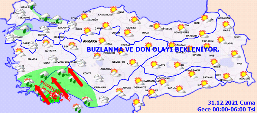 Kar yağışı geliyor, kuvvetli yağış ve rüzgar için alarm verildi! Meteoroloji il il uyardı