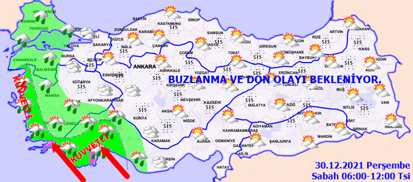  Kar yağışı geliyor, kuvvetli yağış ve rüzgar için alarm verildi! Meteoroloji il il uyardı