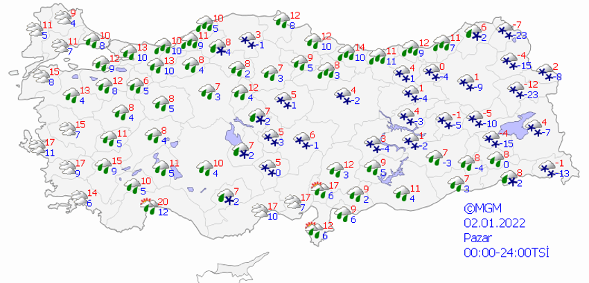 Kar yağışı başlıyor! Meteoroloji son dakika ile duyurdu! Kuvvetli olacak, çok sayıda kentte...