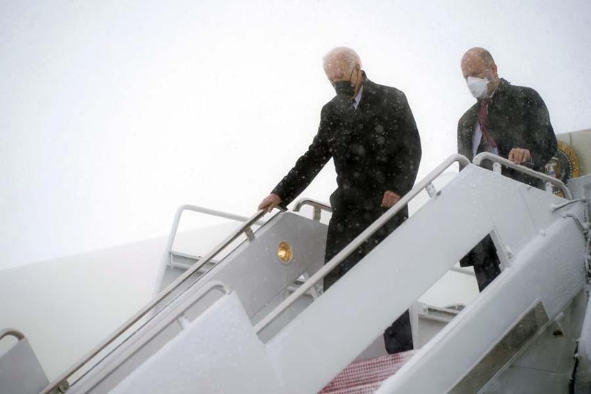 ABD'yi kar fırtınası vurdu! Başkan Joe Biden'a kötü sürpriz...