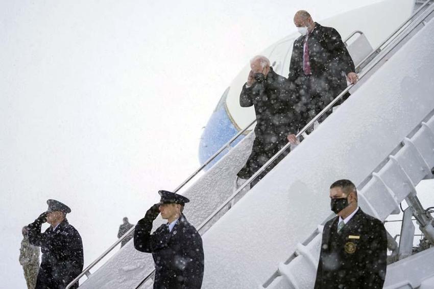 ABD'yi kar fırtınası vurdu! Başkan Joe Biden'a kötü sürpriz...