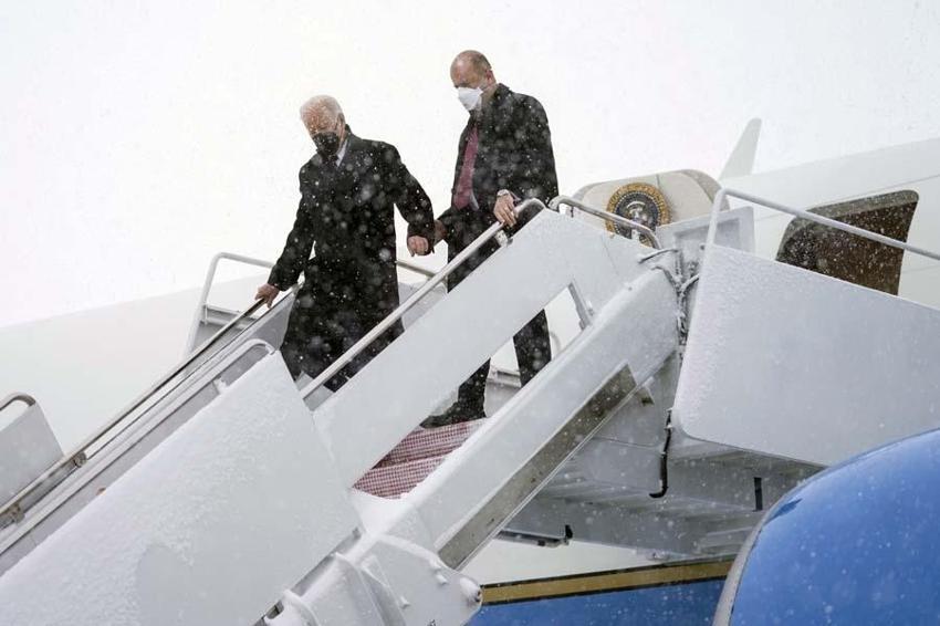 ABD'yi kar fırtınası vurdu! Başkan Joe Biden'a kötü sürpriz...