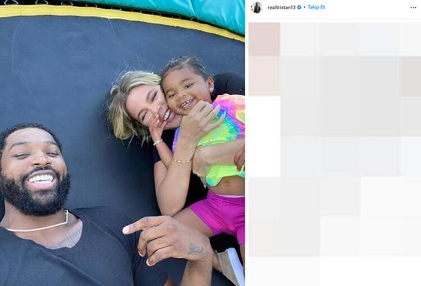 Tristan Thompson herkesin önünde Khloe Kardashian'dan özür diledi! DNA testiyle kanıtlandı...