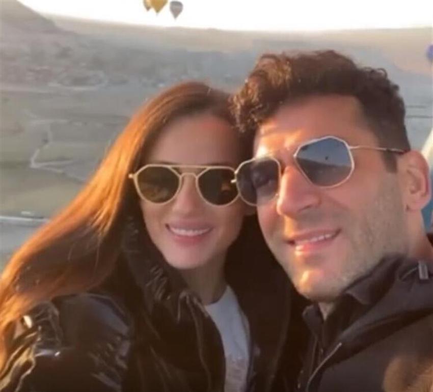Iman Elbani-Murat Yıldırım 2022'yi Dubai'de karşıladı! Romantik paylaşımlar...