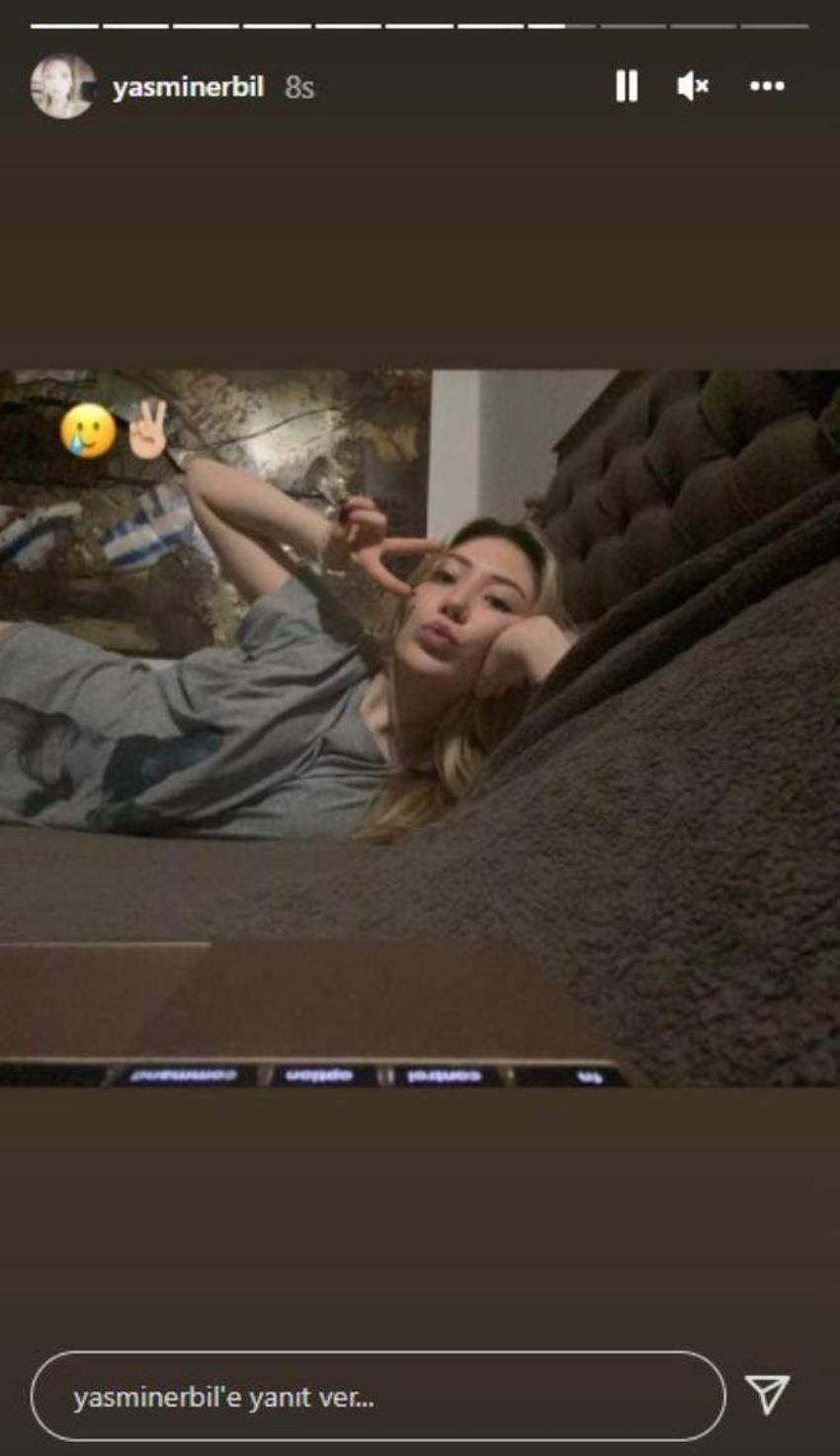 Yasmin Erbil ev halini paylaştı!