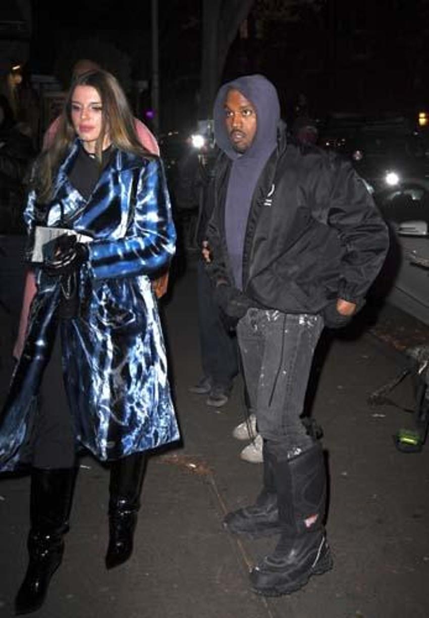 Kanye West yeni sevgilisi ile ilk kez birlikte görüntülendi!