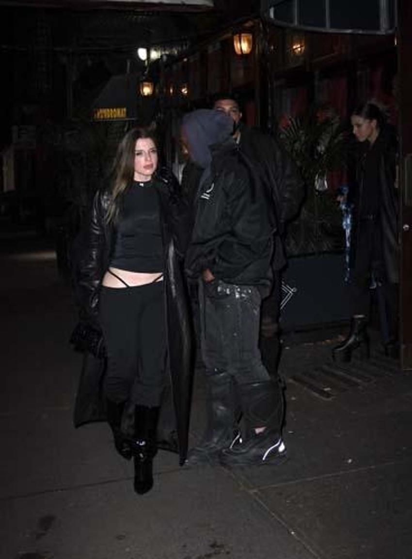 Kanye West yeni sevgilisi ile ilk kez birlikte görüntülendi!