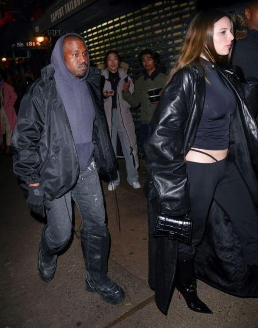 Kanye West'in Julia Fox'la ikinci buluşması olay oldu!