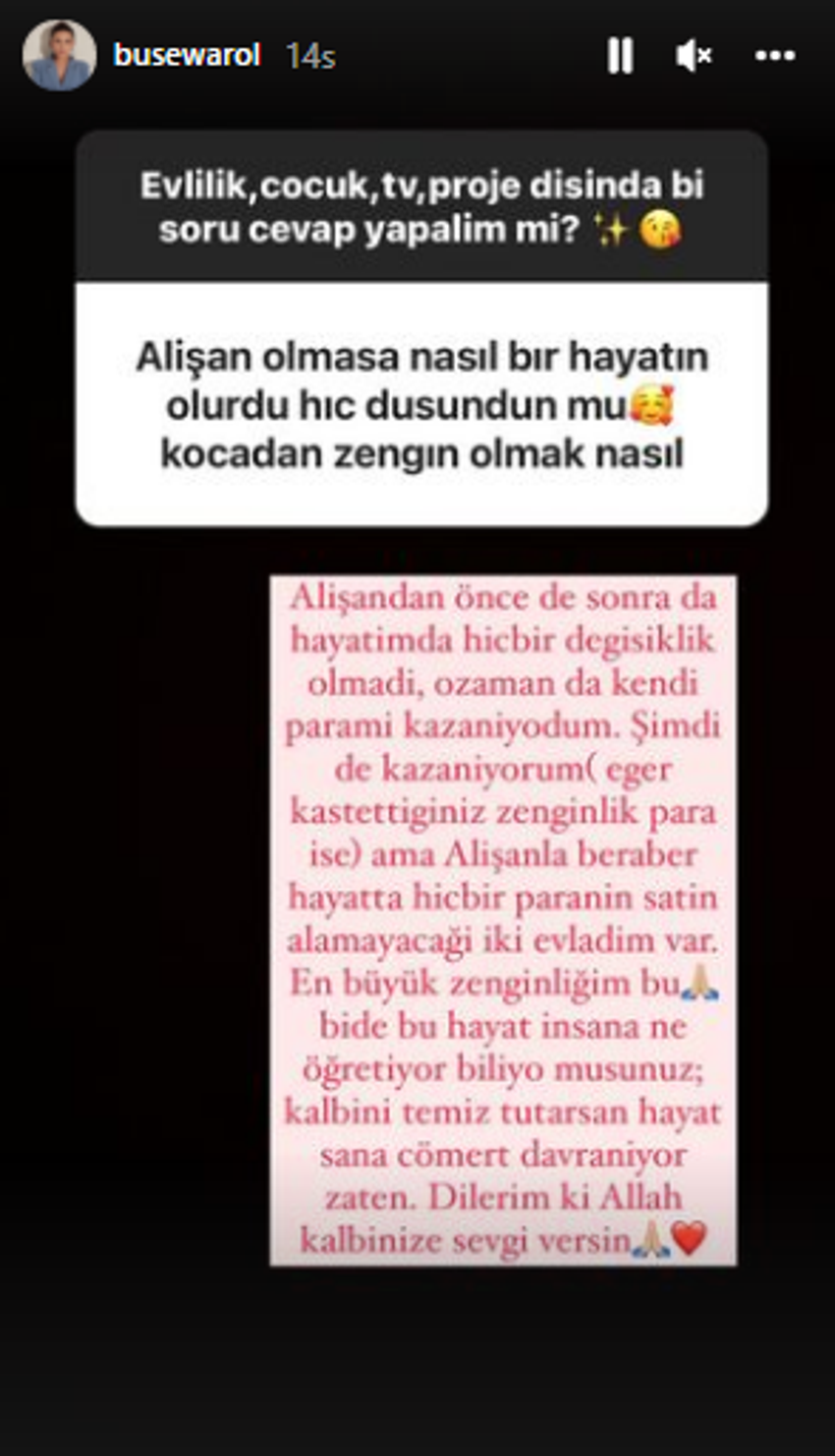 Buse Varol'a 'Kocadan zengin olmak nasıl?' diyen takipçisine olay yanıt!