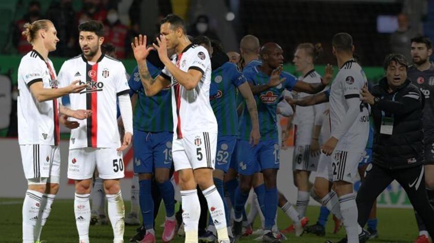Ç.Rizespor - Beşiktaş maçından sonra 2 yıldıza eleştiri, tecrübeli futbolcuya yaylım ateşi! 'Dua et seni dövmediler'