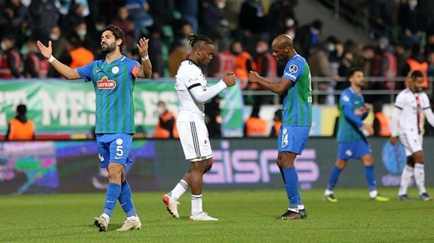 Ç.Rizespor - Beşiktaş maçından sonra 2 yıldıza eleştiri, tecrübeli futbolcuya yaylım ateşi! 'Dua et seni dövmediler'