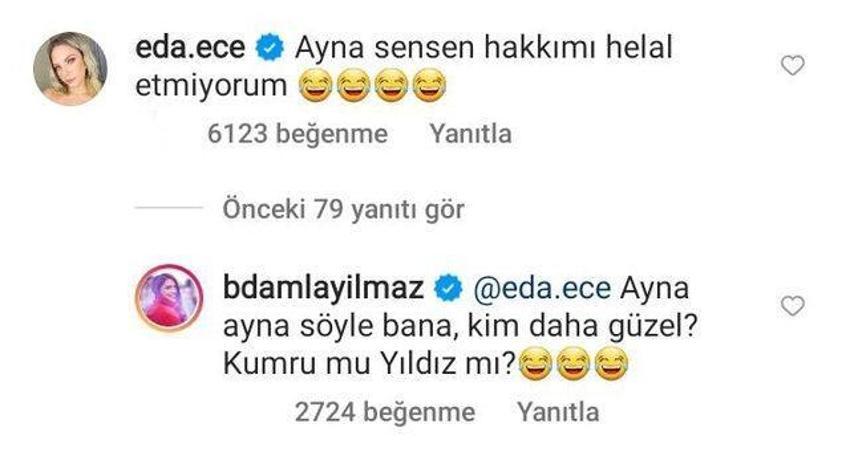 Eda Ece'den rol arkadaşına şaşırtan yorum! ''Hakkımı helal etmiyorum''