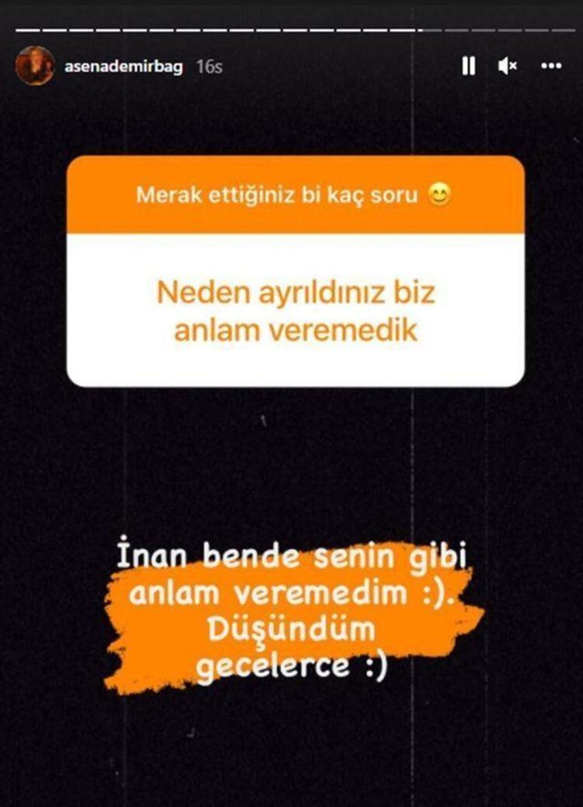 Ahmet Dursun ile boşanan Asena Demirbağ'dan olay sözler! "Keşke adam gibi biriyle..."
