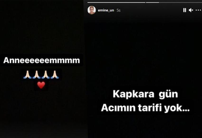 Emine Ün'ün anne acısı: Yüreğimde hep sızı olacak!