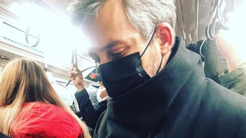 Ünlü oyuncu metroya bindi, o anları takipçileri ile paylaştı 