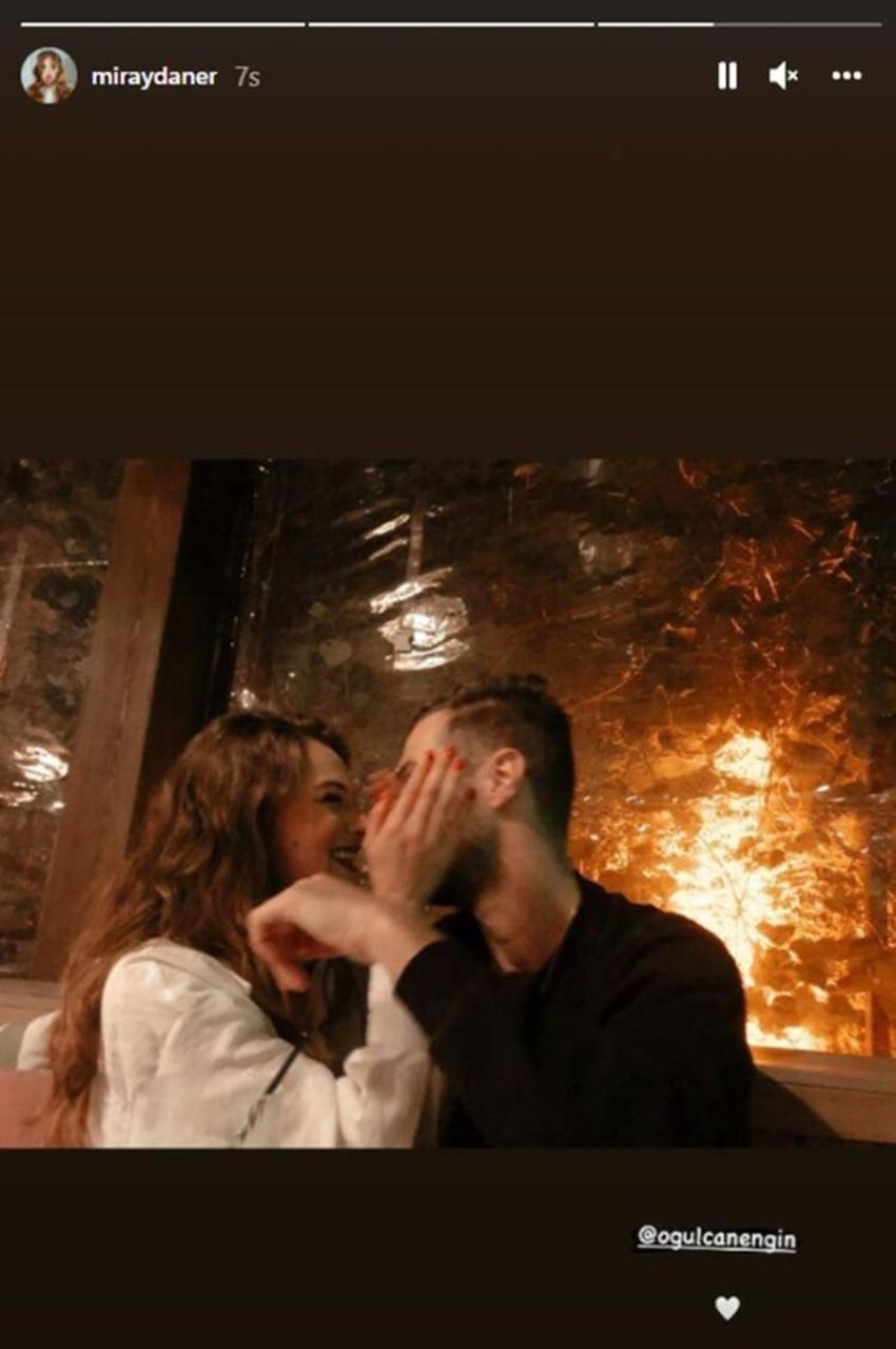 Oğulcan Engin, sevgilisi Miray Daner'le fotoğrafını paylaştı! 'İyi ki doğdun bebek'