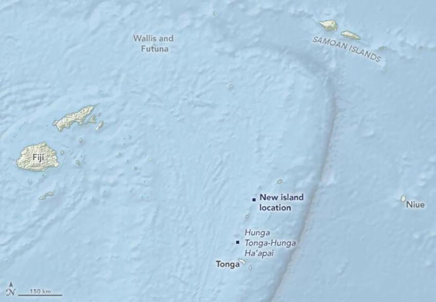 Pasifik'teki patlama 800 km'den duyuldu! Tsunami dalgaları kıyıyı vurdu
