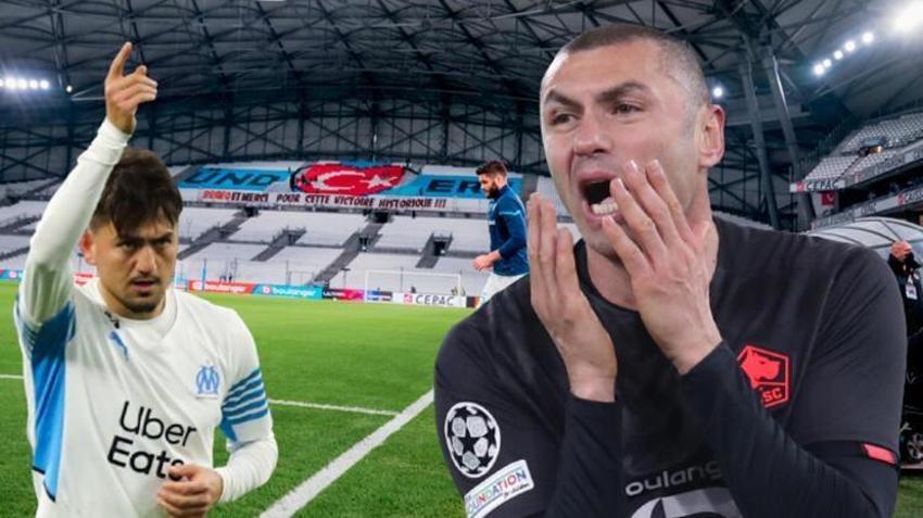 44 yıllık hasret sona erdi Fransa tribünlerinde Türk bayrağı açıldı! Cengiz Ünder'le Burak Yılmaz kapışması...