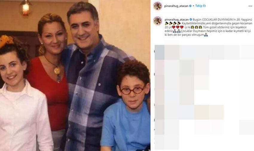 Pınar Altuğ'dan 'Çocuklar Duymasın' paylaşımı!