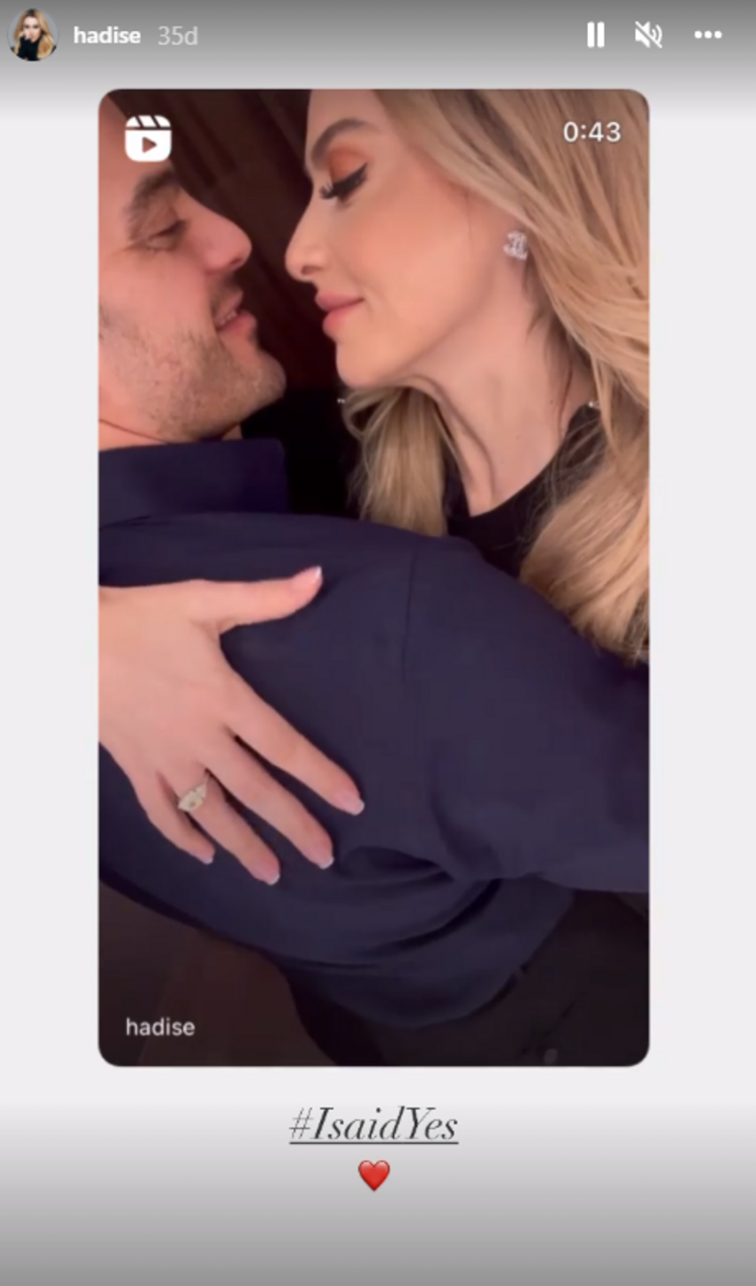 Bomba haber: Hadise ve Mehmet Dinçerler evleniyor