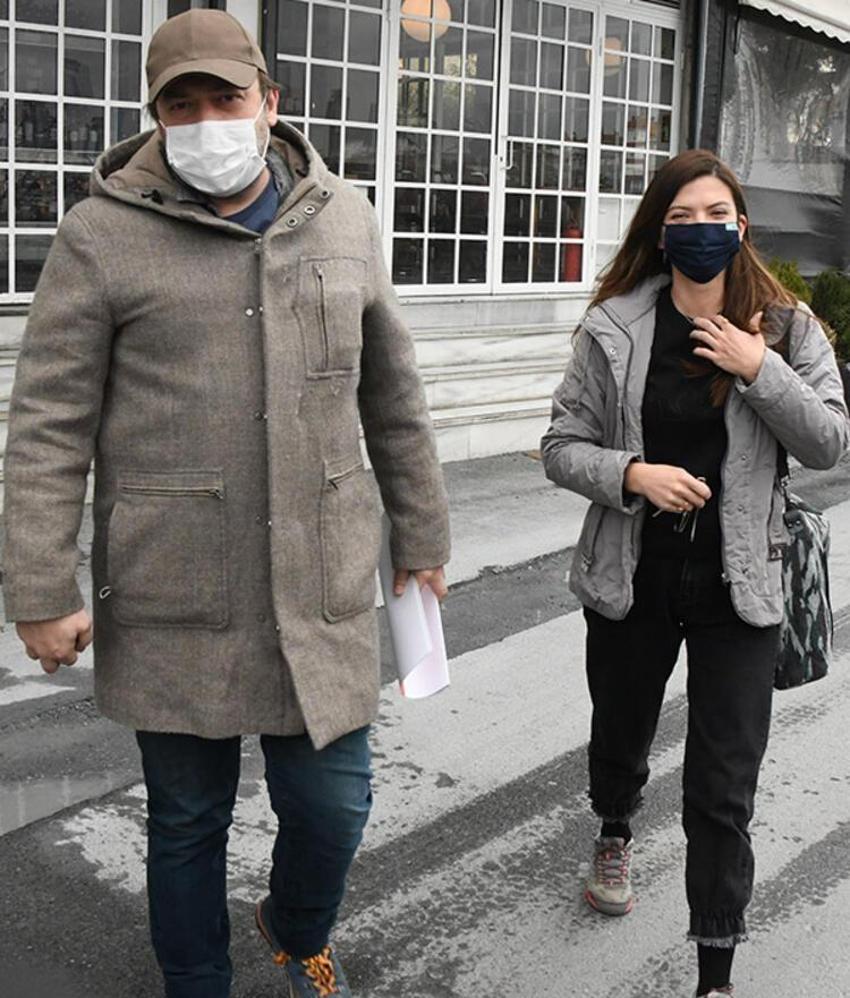 Okan Yalabık ve Ezgi Ayvalı'nın aşkı belgelendi! Dört yıllık birliktelikte ilk kez...