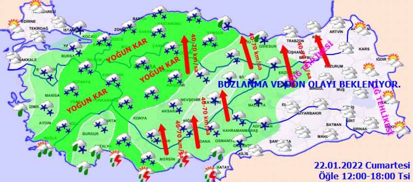 Son dakika kar yağışı açıklaması! 51 il için alarm verildi, Meteoroloji ve AFAD'dan flaş uyarı! Cumartesi ve pazar günü...