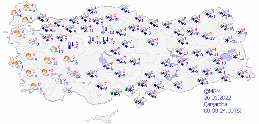 Son dakika kar yağışı açıklaması! 51 il için alarm verildi, Meteoroloji ve AFAD'dan flaş uyarı! Cumartesi ve pazar günü...