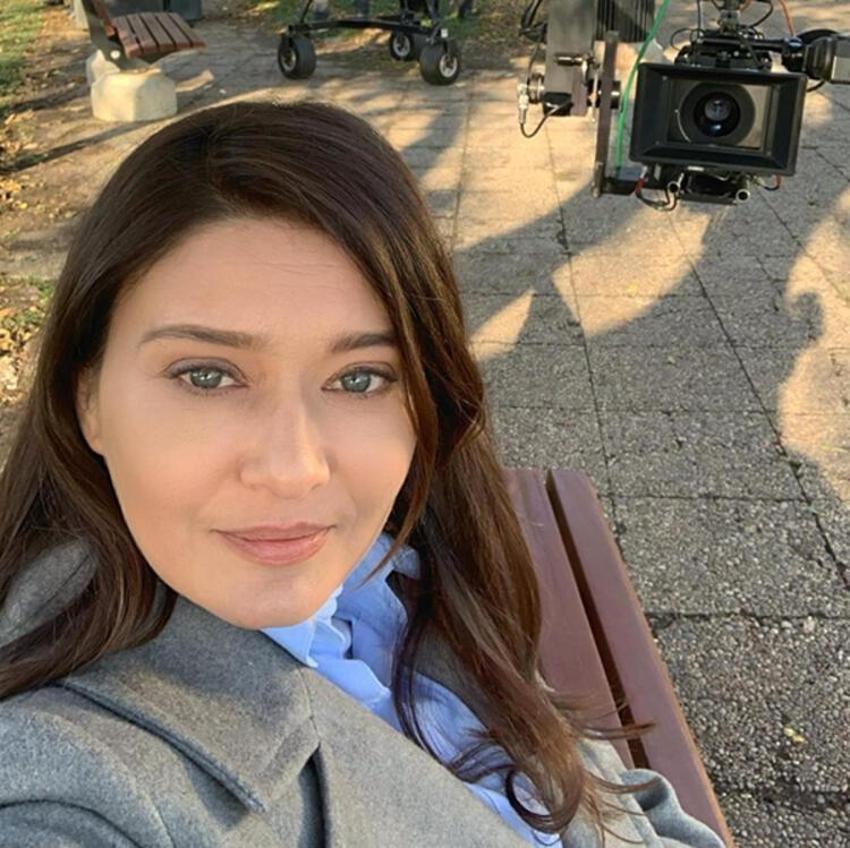 Nurgül Yeşilçay sette kaza yaptı! 'Fren yerine gaza basmış'