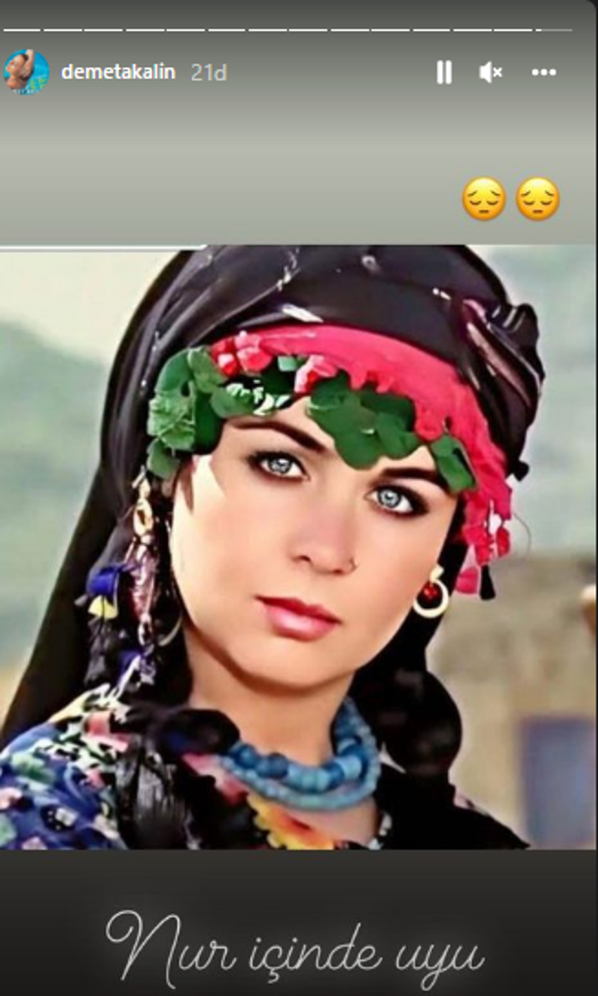 Ünlüler Fatma Girik'e böyle veda etti....