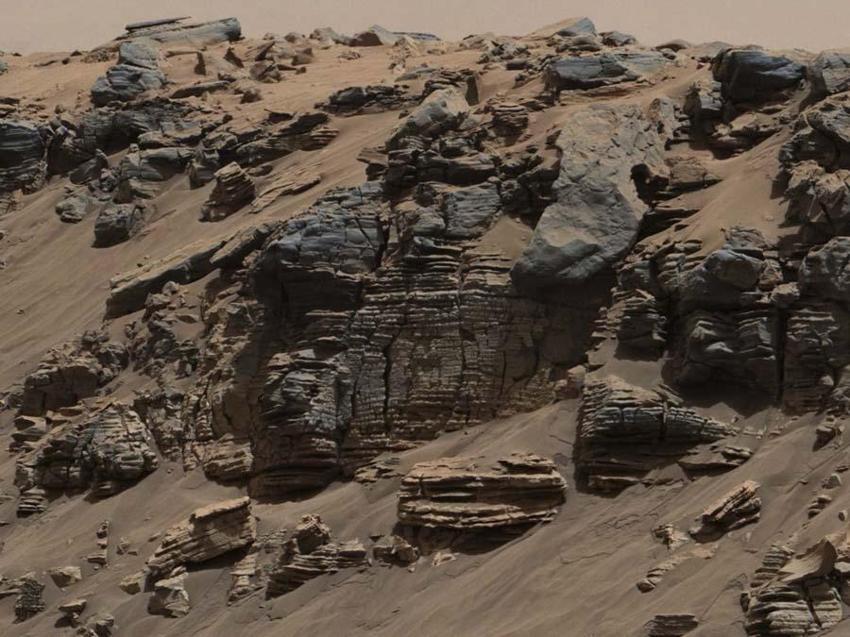 Mars'taki tarihi keşifi NASA resmen açıkladı! 'Mor kayaçlar' hikayenin önemli bir parçası olabilir...