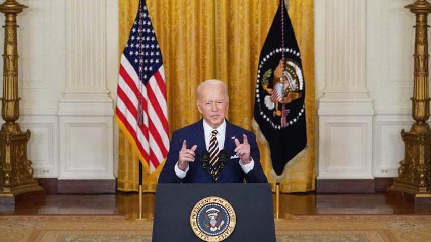 ABD Başkanı Joe Biden'dan skandal sözler! Basın toplantısında mikrofonu açık unuttu muhabire küfür etti...