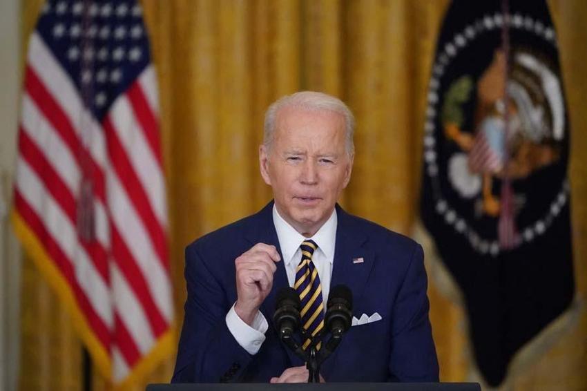 ABD Başkanı Joe Biden'dan skandal sözler! Basın toplantısında mikrofonu açık unuttu muhabire küfür etti...