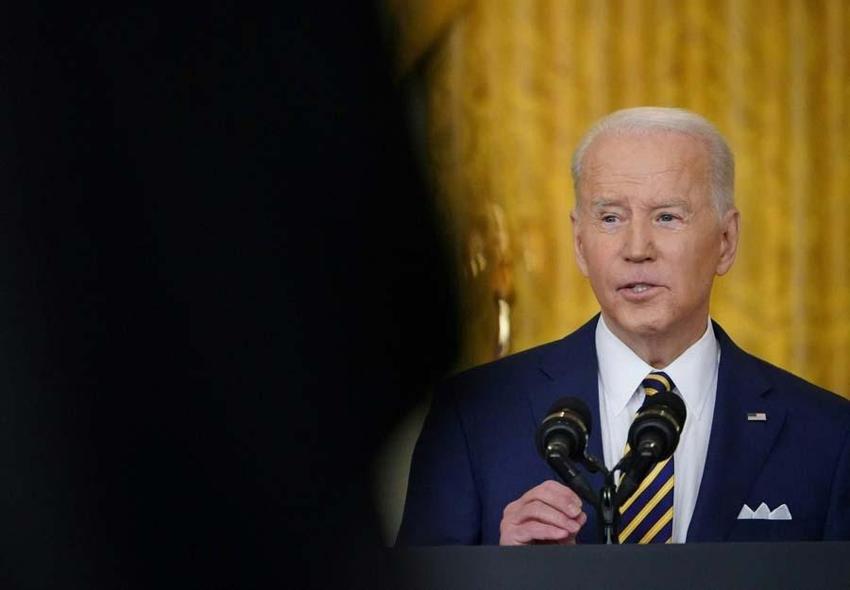 ABD Başkanı Joe Biden'dan skandal sözler! Basın toplantısında mikrofonu açık unuttu muhabire küfür etti...