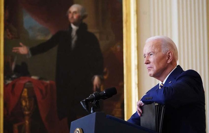 ABD Başkanı Joe Biden'dan skandal sözler! Basın toplantısında mikrofonu açık unuttu muhabire küfür etti...