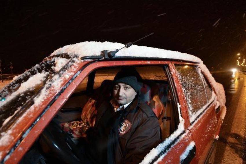 Antalya’ya 29 yıl sonra kar yağdı
