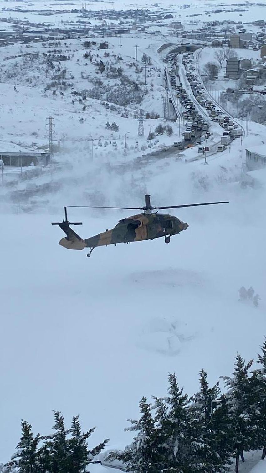 Arnavutköy Devlet Hastanesi'nden askeri helikopterle hasta sevk edildi