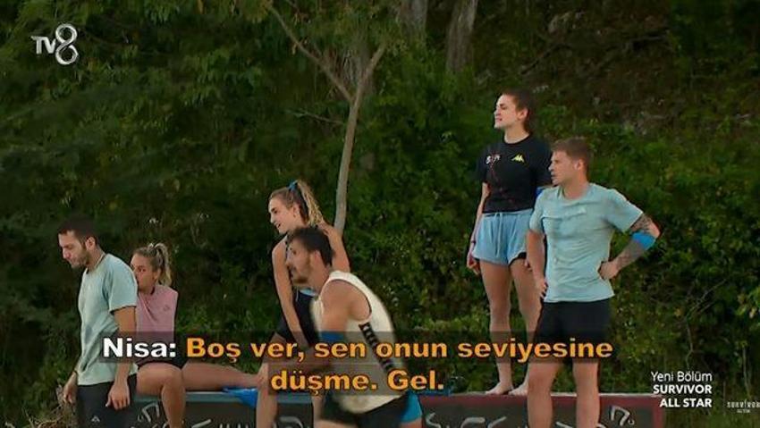  Survivor’da Barış ve Nisa birbirine girdi! Eski aşıklar arasında gerginlik...