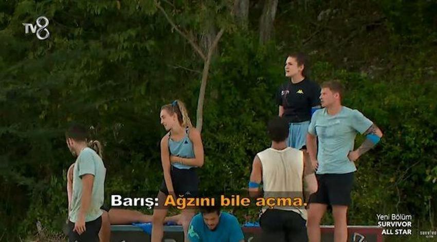  Survivor’da Barış ve Nisa birbirine girdi! Eski aşıklar arasında gerginlik...
