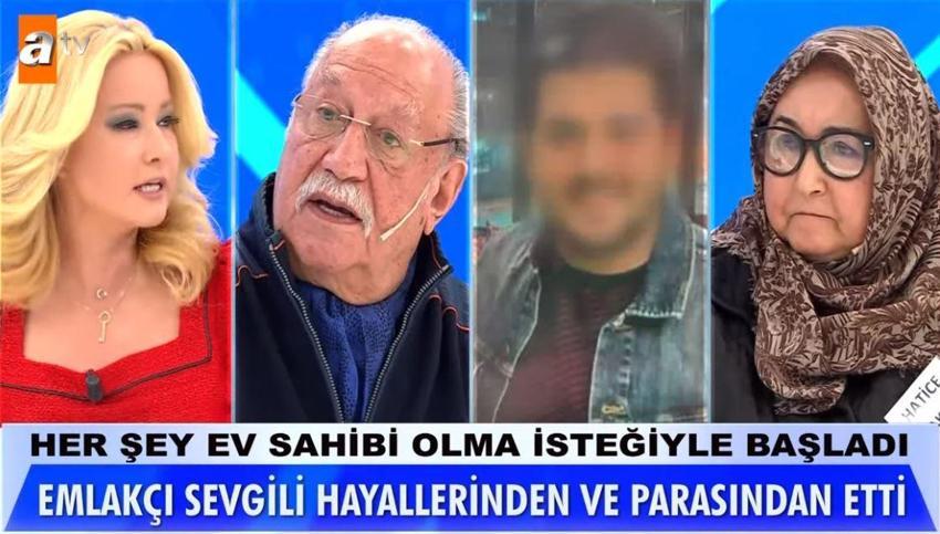 Müge Anlı'da 'Abdestimi bozdun' aşkı olay oldu! 28 yaş küçük emlakçısı, çayla aşık edip dolandırmış! Herkes şaşkına döndü