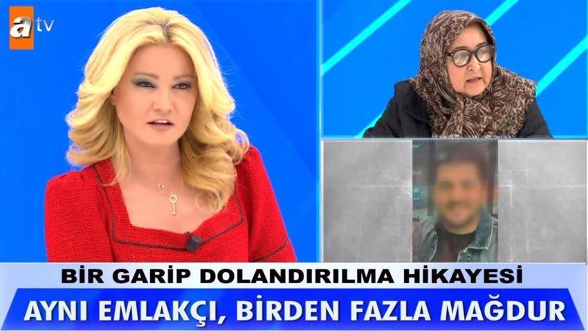 Müge Anlı'da 'Abdestimi bozdun' aşkı olay oldu! 28 yaş küçük emlakçısı, çayla aşık edip dolandırmış! Herkes şaşkına döndü