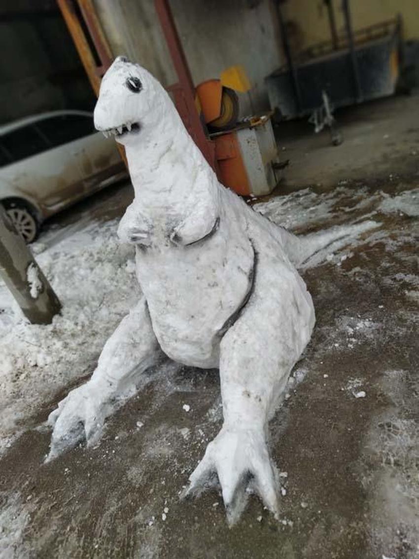 Güldüren kardan adam kareleri! Vatandaşlar hayal gücünü bir kez daha kanıtladı...