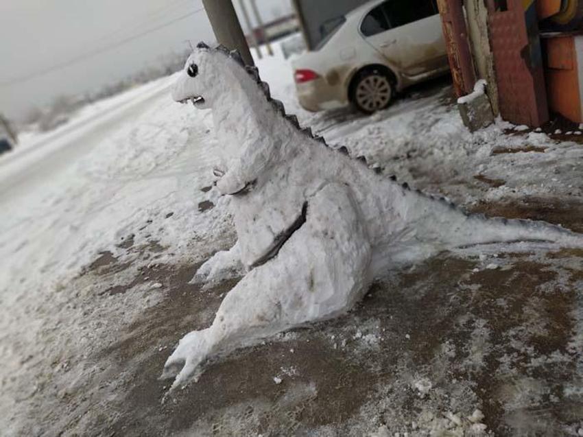 Güldüren kardan adam kareleri! Vatandaşlar hayal gücünü bir kez daha kanıtladı...