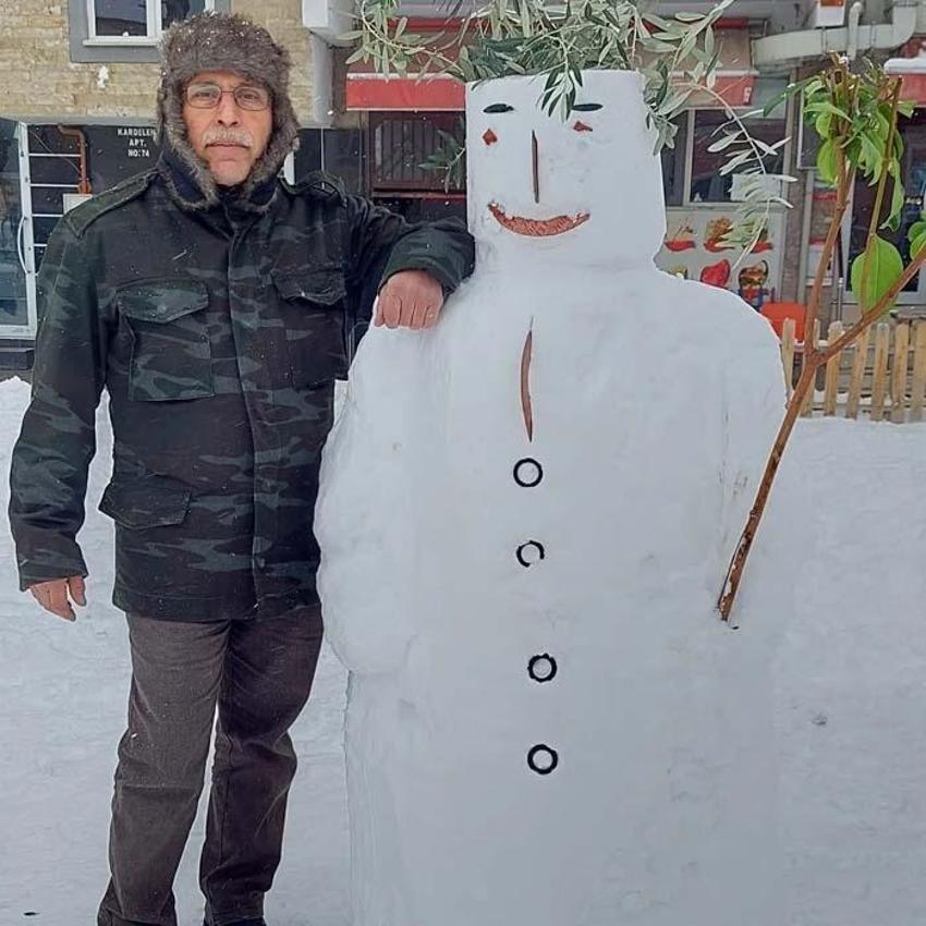 Güldüren kardan adam kareleri! Vatandaşlar hayal gücünü bir kez daha kanıtladı...