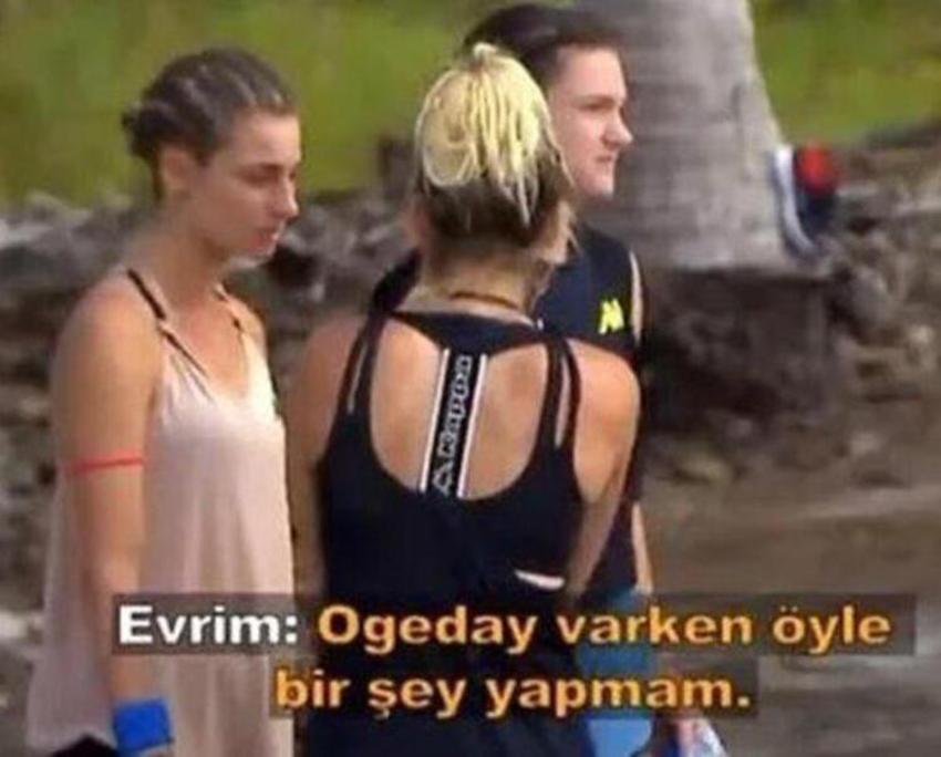 Survivor'da bomba patladı! Ogeday Girişken-Nisa Bölükbaşı aşkı ifşa oldu!