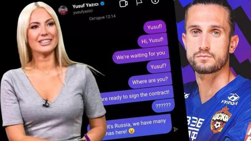 Yusuf Yazıcı CSKA Moskova'ya transfer olunca skandal tanıtım ortaya çıkmıştı! Katerina Kirilcheva özür dilemişti yeni karar ortaya çıktı...