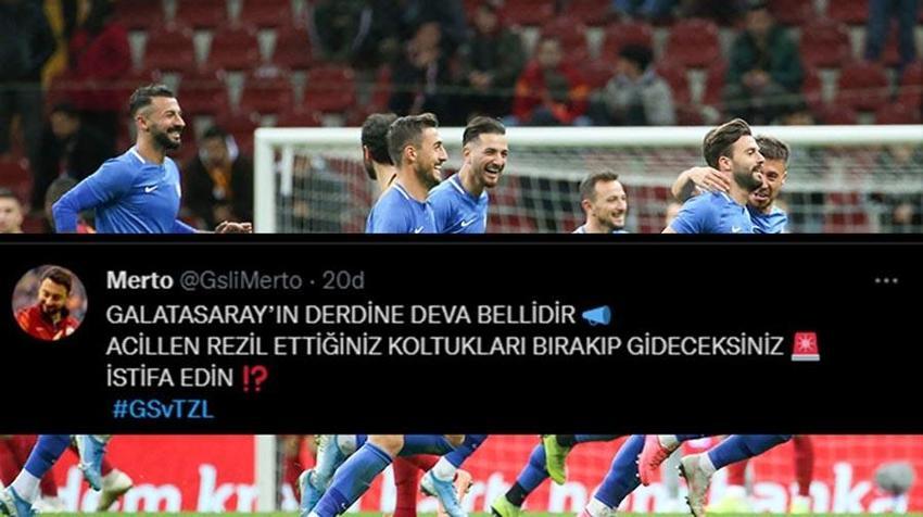 Galatasaray Tuzlaspor'dan 6 yedi Burak Elmas ve Torrent istifaya davet edildi! Maçta skandal olay! Duşa giden oyuncuyu...