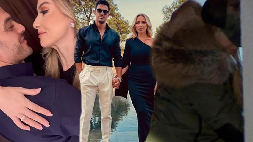 Mehmet Dinçerler'in evine girerken görüntülendi! Anahtarı Hadise'de...