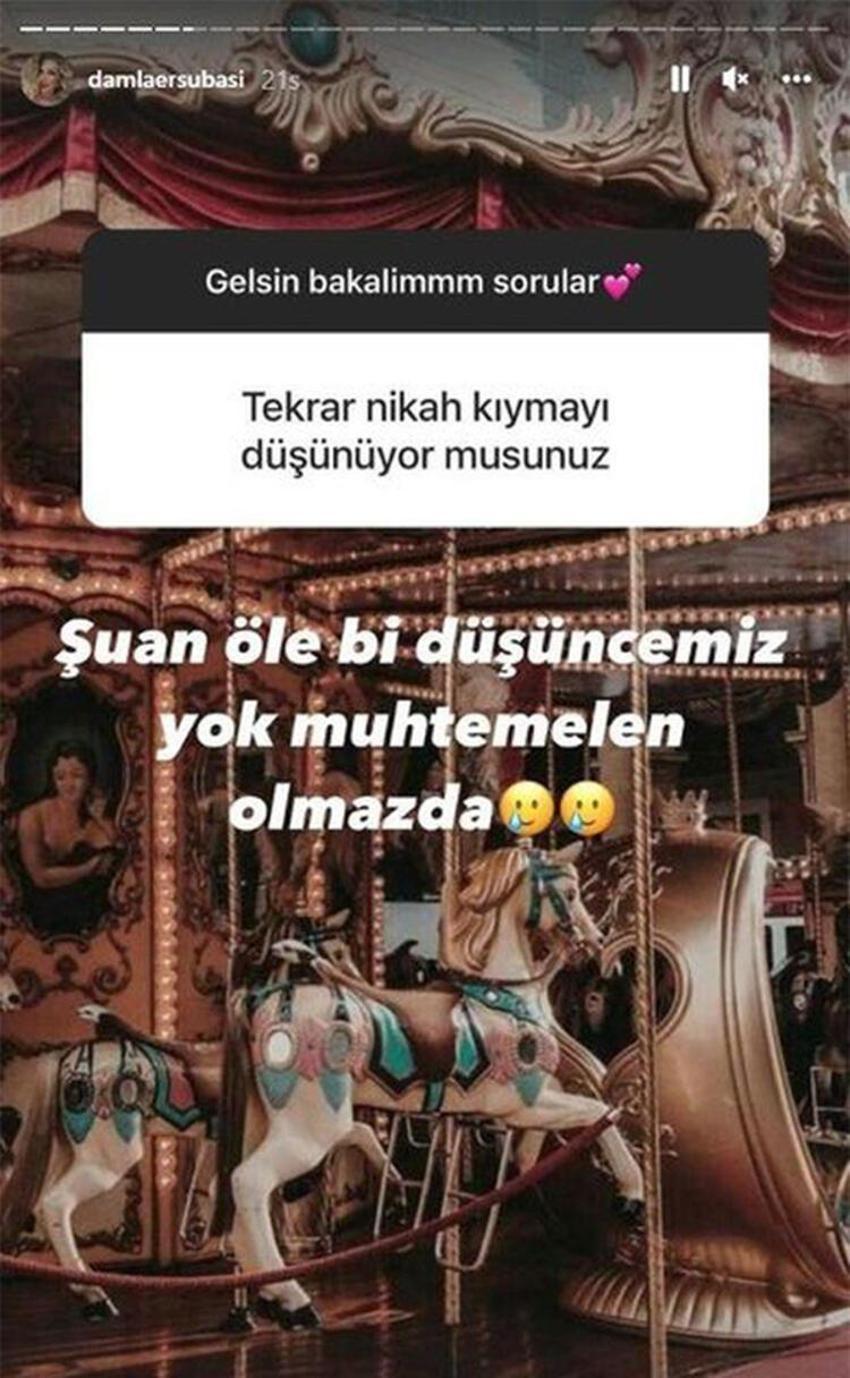 Damla Ersubaşı, Mustafa Can Keser ile yeniden evlenecek mi? Açıklama yaptı